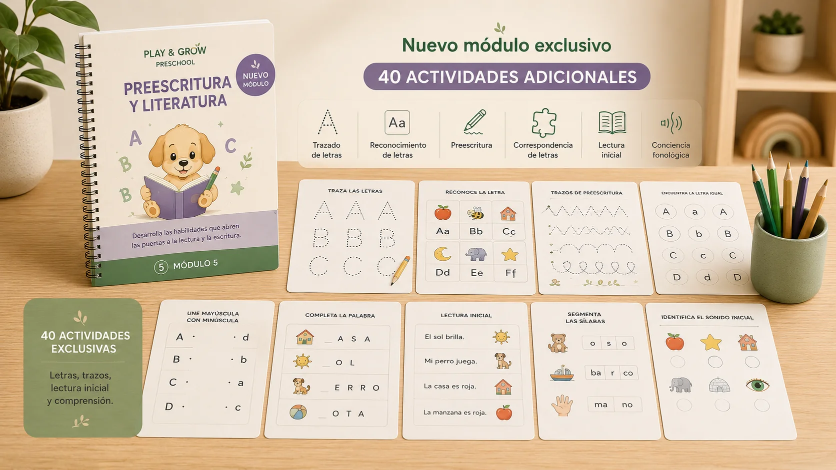 Módulo 5 de Preescritura y Literatura